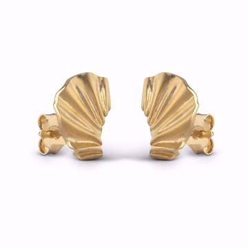 Bilde av Earring Mini Wave, gullforgylt