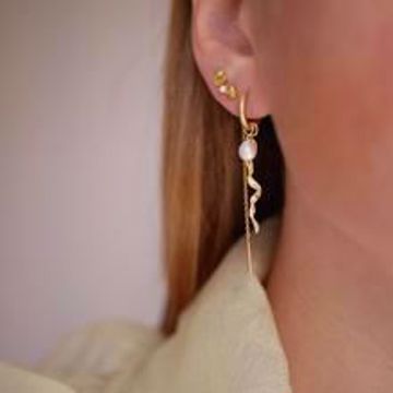 Bilde av Earring Josie Goldplated