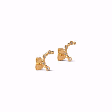 Bilde av Stud Vilma Goldplated CZ