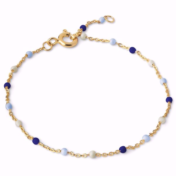 Bilde av Bracelet Lola Marine Goldplated