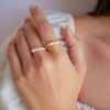 Bilde av Ring Idora Pearl Goldplated