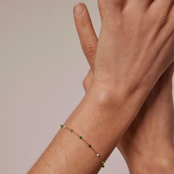 Bilde av Bracelet Lola Spring Goldplated